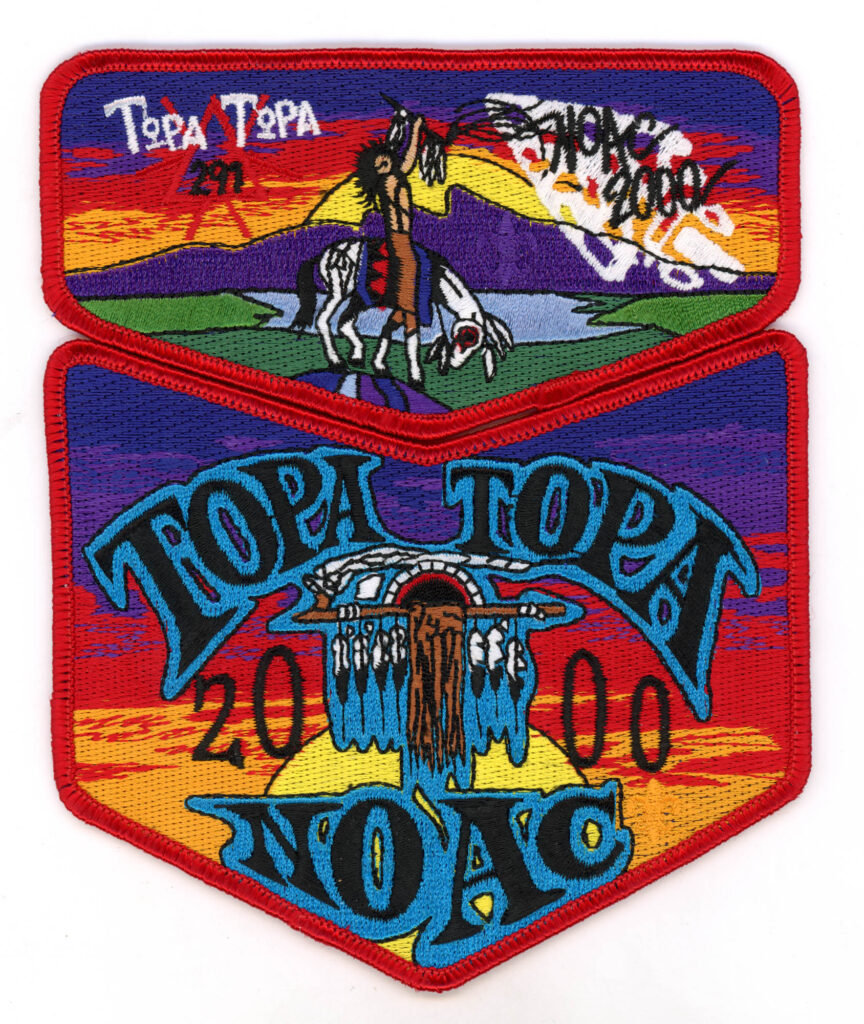 Topa Topa Lodge # 291 S76 + X8 2000 NOAC 2-Piece Set