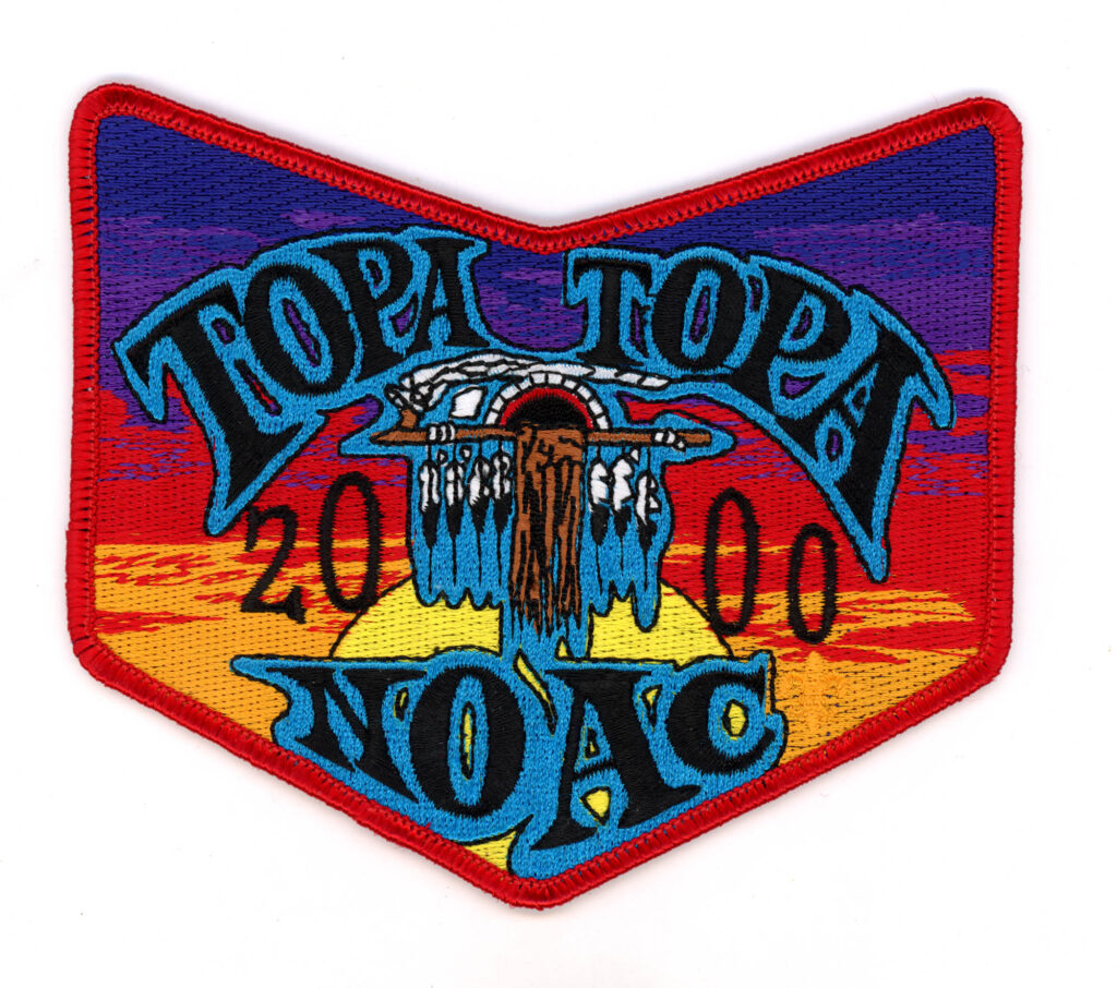 Topa Topa Lodge # 291 X8 2000 NOAC Patch