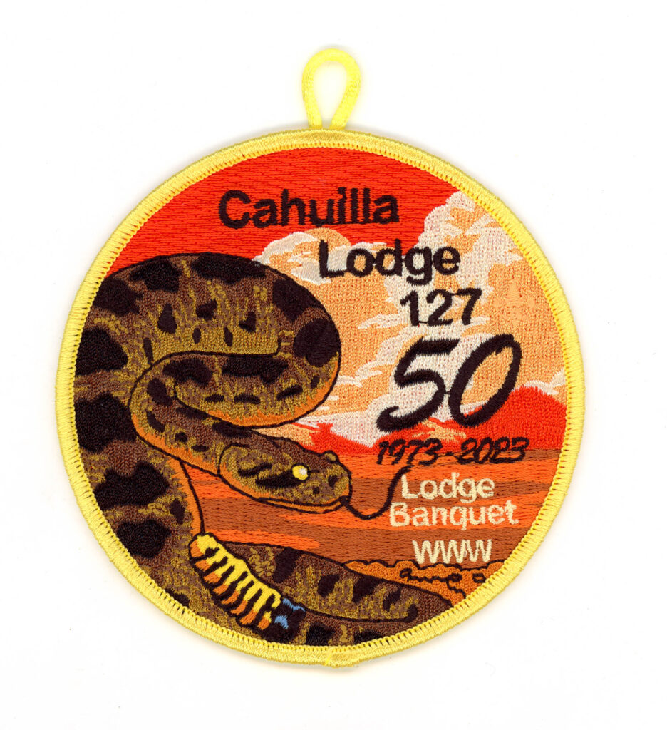 Cahuilla Lodge # 127 ER2023 - 2023 Lodge Banquet Patch