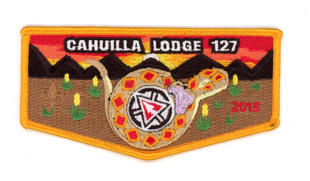 Cahuilla Lodge # 127 S? - 2015 NOAC Gold Border