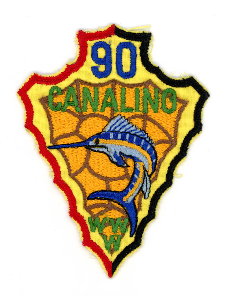 Canaliño Lodge # 90 A4B Patch