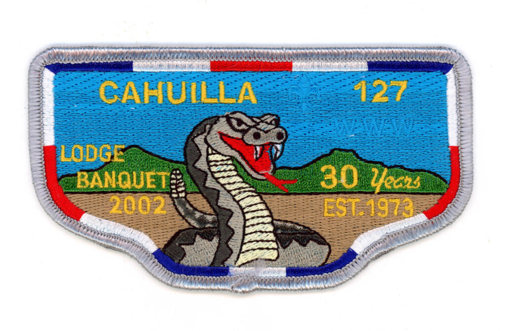 Cahuilla Lodge # 127 ES2002-1 Lodge Banquet Pocket Flap