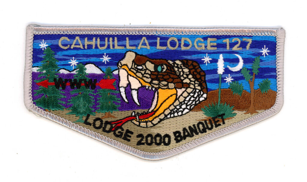 Cahuilla Lodge # 127 ES2000-3 Lodge Banquet Pocket Flap