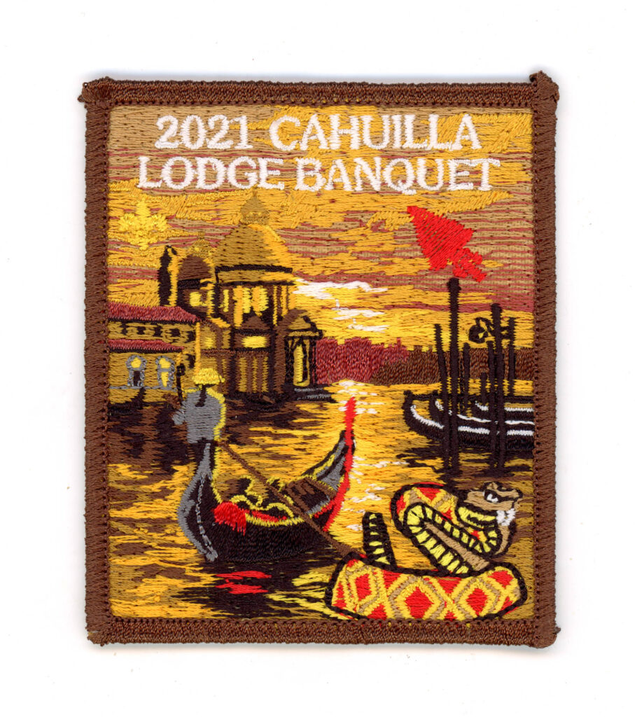 Cahuilla Lodge # 127 Lodge Banquet Patch