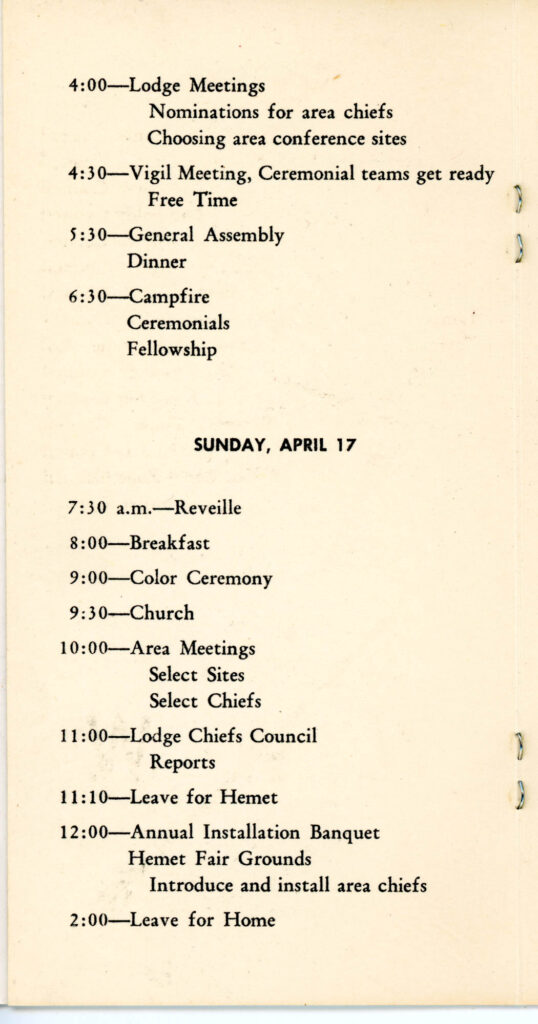 1955 Area 12-A Conference Booklet Page 4