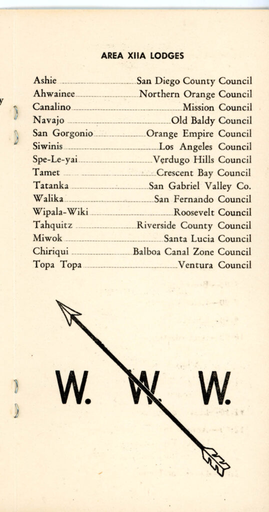 1955 Area 12-A Conference Booklet Page 5