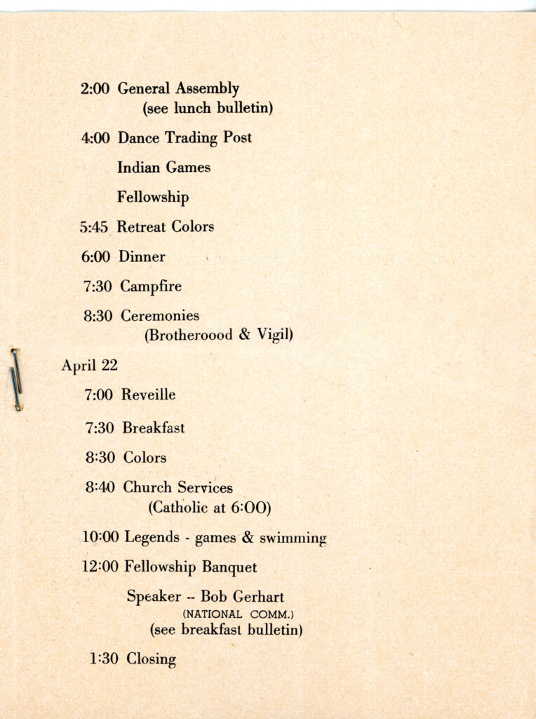 1956 Area 12-E Conference Booklet Page 5