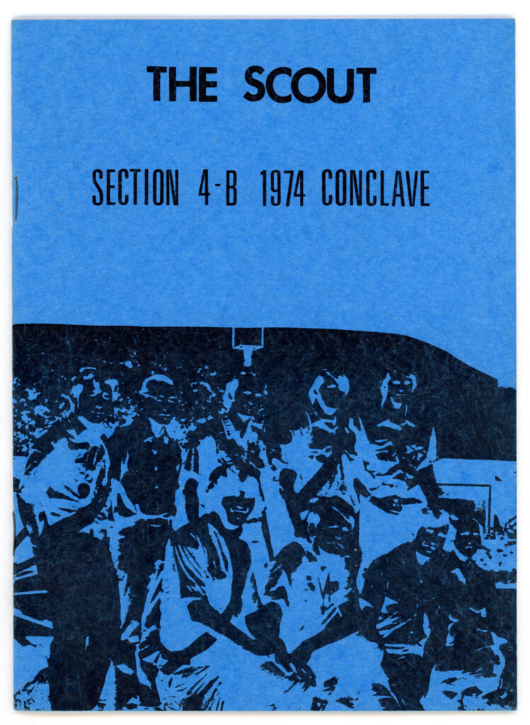 1974 Section W4B Conclave Booklet