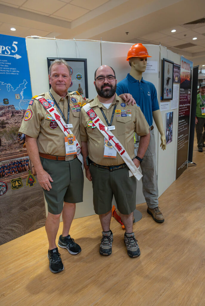 Tim Brown and Anthony Kenney at the 2024 NOAC GEO