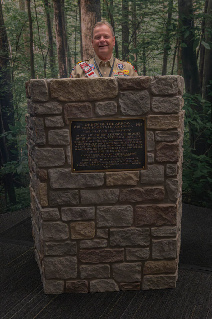 Tim Brown at the NOAC GEO Treasure Island Podium