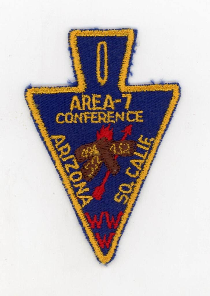 1959 Area 12-F Conference Patch