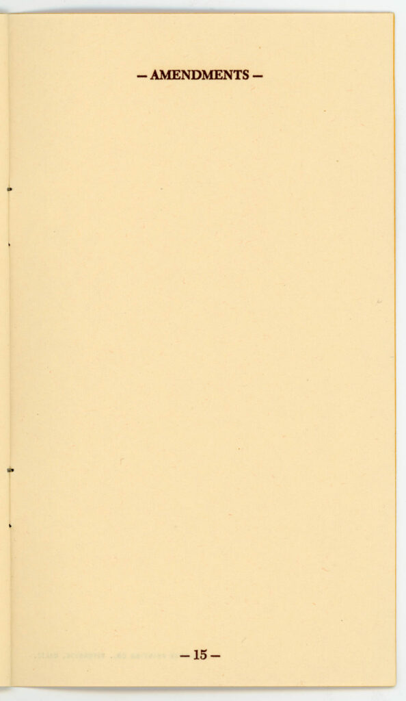 Tahquitz Lodge 127 - 1949 By-Laws