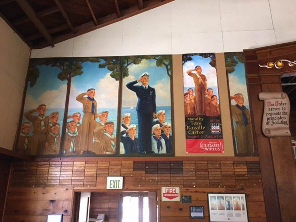 Camp Josepho Murals 1, 2, 3, and 5