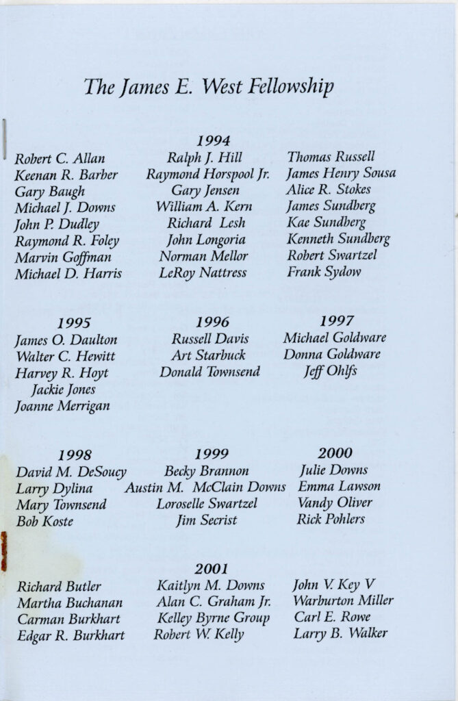 2003 - 2002 CIEC Annual Recognition Dinner Program