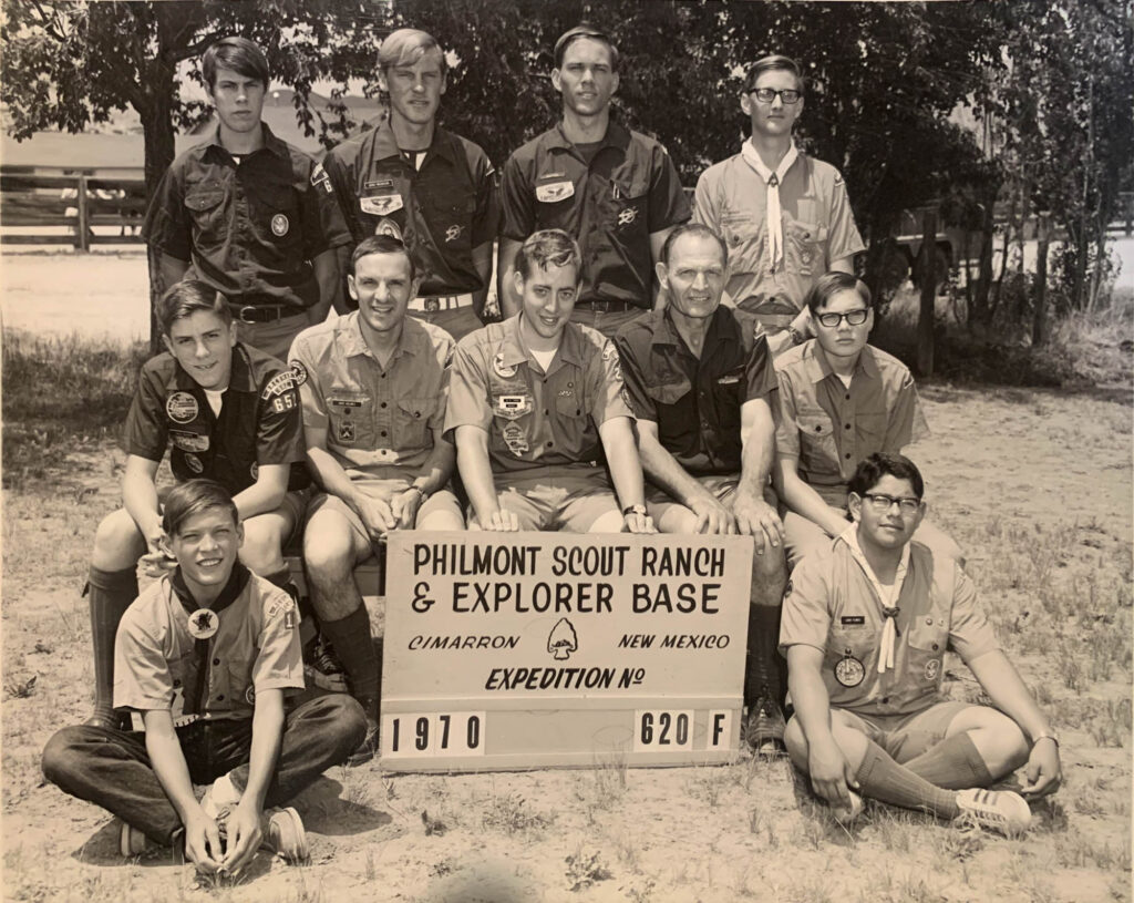 1970 Grayback Council - Post 69 Tulakes Staff - Philmont Contingent