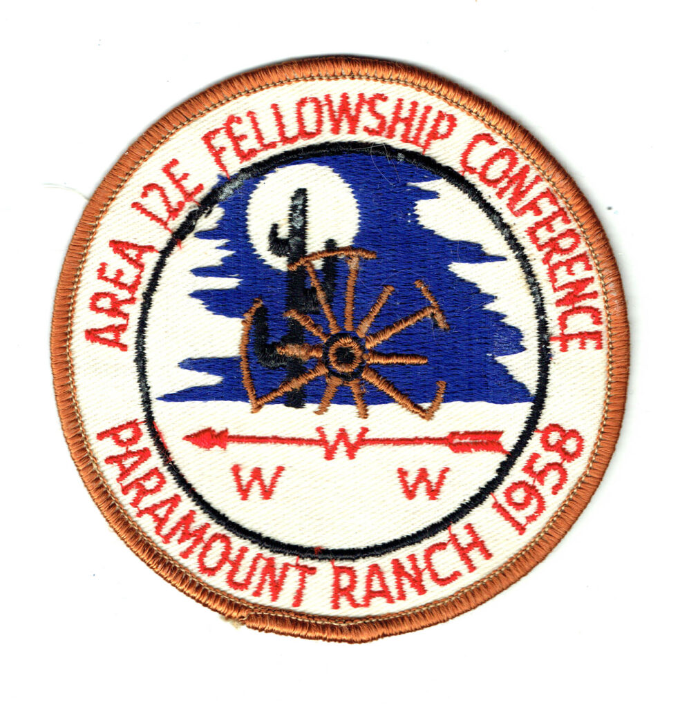 1958 Area 12-E Patch