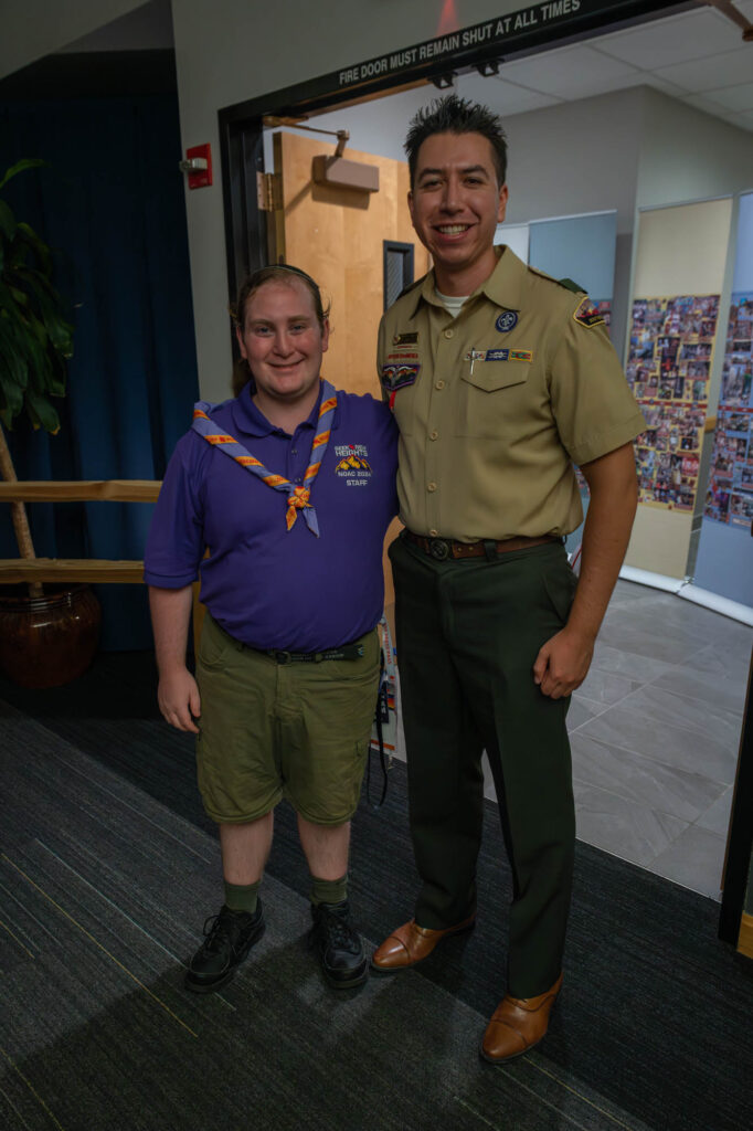 Eli Levsky and Vianney Careaga at the 2024 NOAC GEO