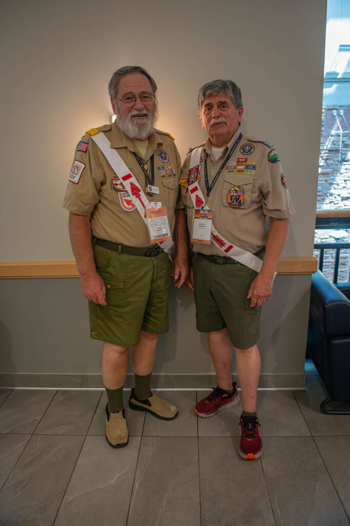 Dan Hunker and Michael Johnson at the 2024 NOAC GEO