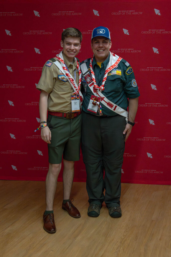 Karsten Smith and Stuart Smith at the 2024 NOAC GEO